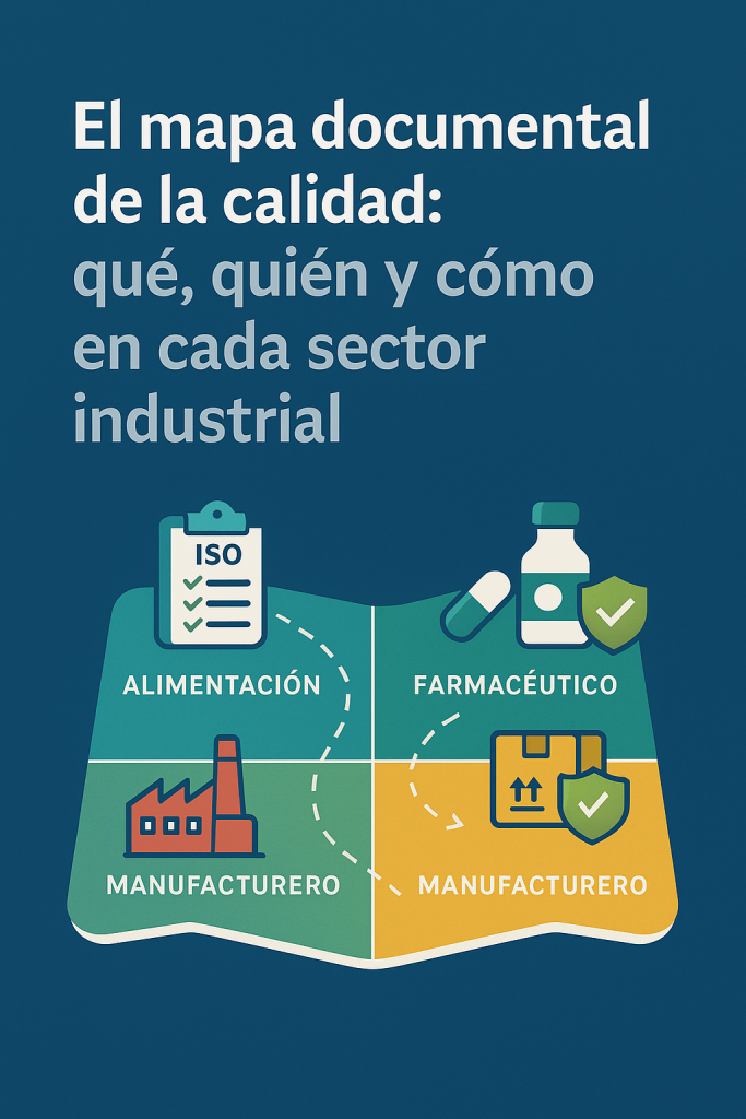El mapa documental de la calidad qué, quién y cómo en cada sector industrial