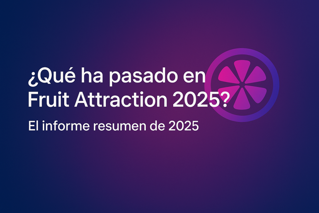 Conclusión: una nueva etapa para el hortofrutícola europeo Fruit Attraction 2025 ha confirmado que el futuro del sector pasa por ser más verde, más digital y más competitivo. La edición 2025 ha consolidado el papel de la feria como un laboratorio de innovación y cooperación donde se definen los estándares de producción, distribución y cumplimiento del mañana. El sector hortofrutícola europeo cuenta con la tecnología, el conocimiento y la capacidad organizativa para liderar la transición hacia un modelo agroalimentario sostenible y trazable. La digitalización y la sostenibilidad no son solo requisitos: son el nuevo lenguaje de la competitividad global.